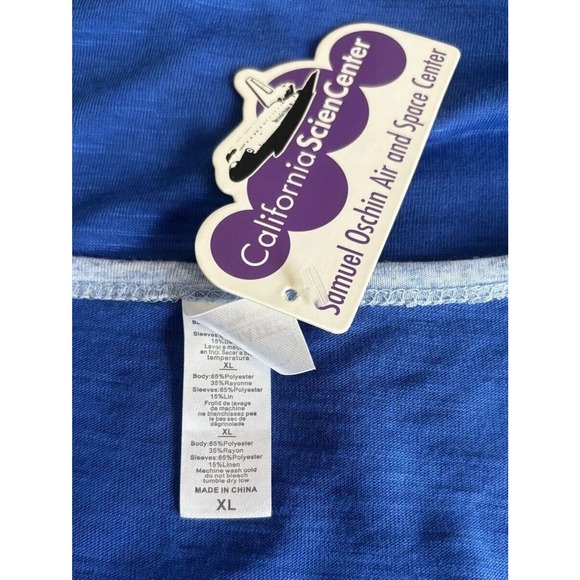 Endeavor California Science Center Samuel Oschin T Shirt NWT Size XLarge - Picture 10 of 14